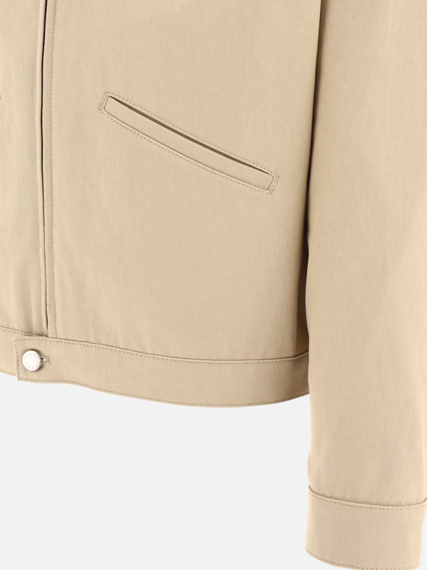 Denim jackets 100% cotton  Beige - Prada Men | PDP | VIETTI Online Store | thumbnail_4
