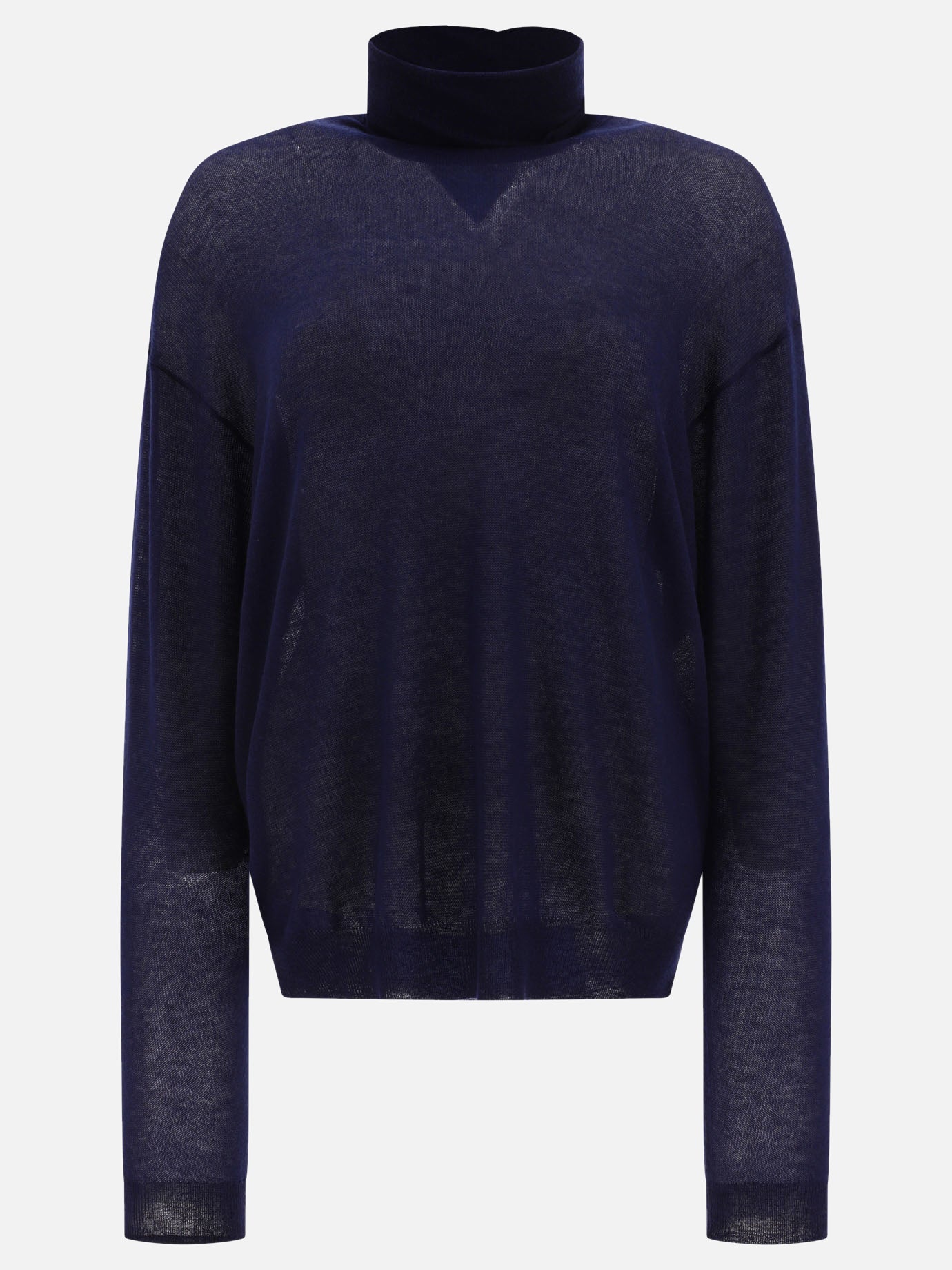 Turtleneck sweaters Solid colour  Blue - Prada Women | PDP | VIETTI Online Store | thumbnail