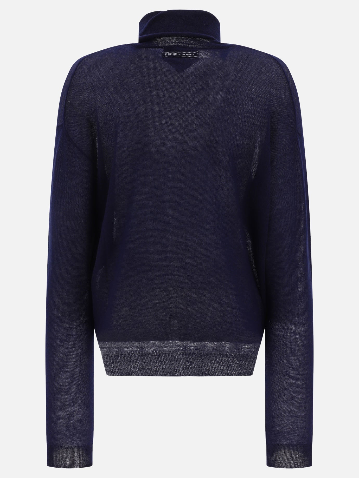 Turtleneck sweaters Solid colour  Blue - Prada Women | PDP | VIETTI Online Store | Zoom-Modal_2
