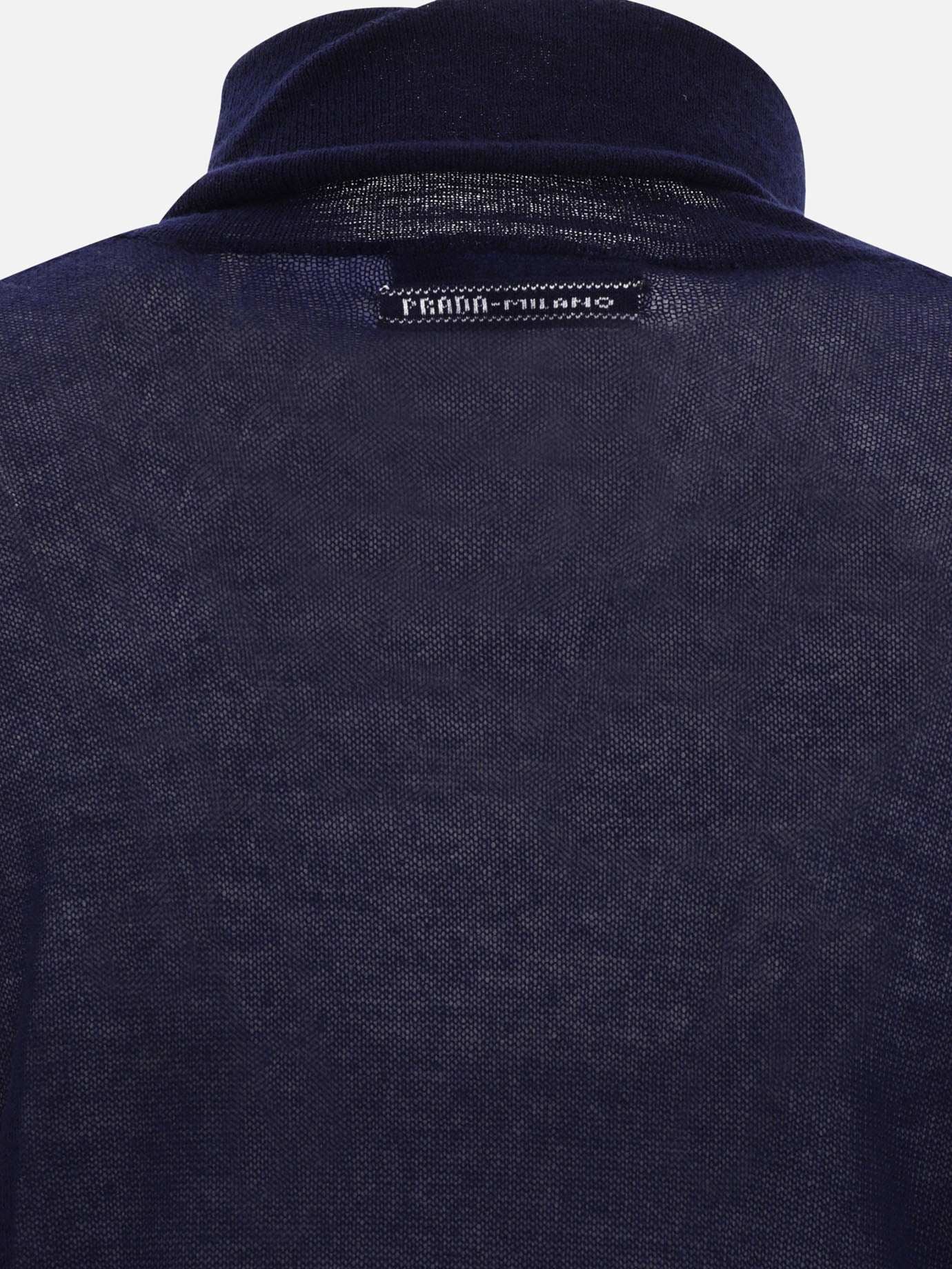 Turtleneck sweaters Solid colour  Blue - Prada Women | PDP | VIETTI Online Store | Zoom-Modal_4
