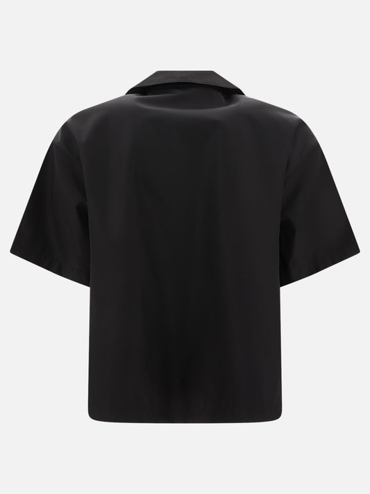 Casual shirts 100% recycled nylon  Black - Prada Men | PLP | VIETTI Online Store | 2
