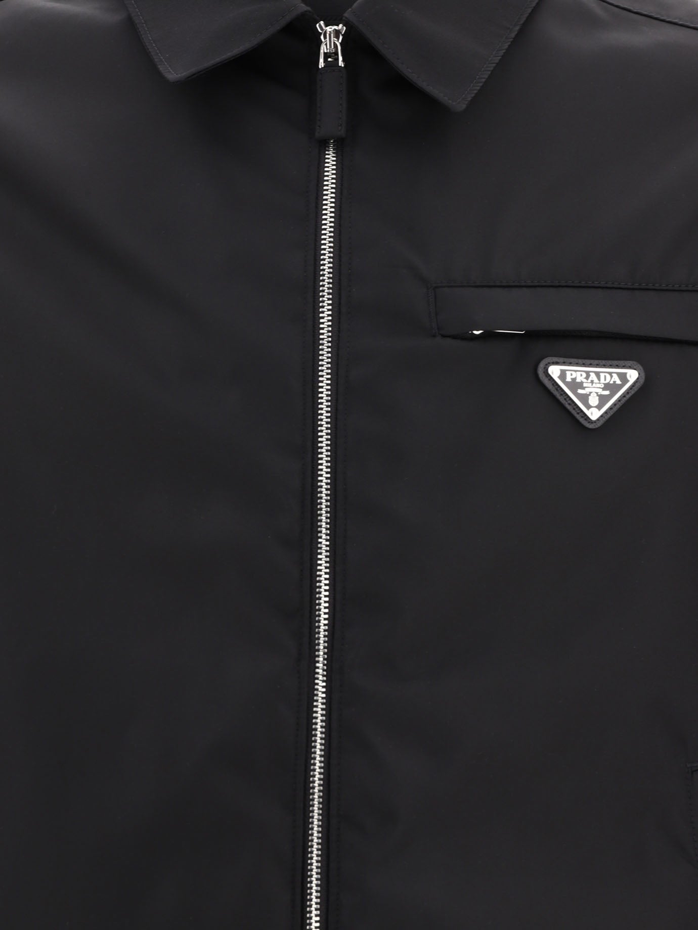 Quilted & Utility Jackets 100% polyamide  Black - Prada Men | PDP | VIETTI Online Store | thumbnail_3