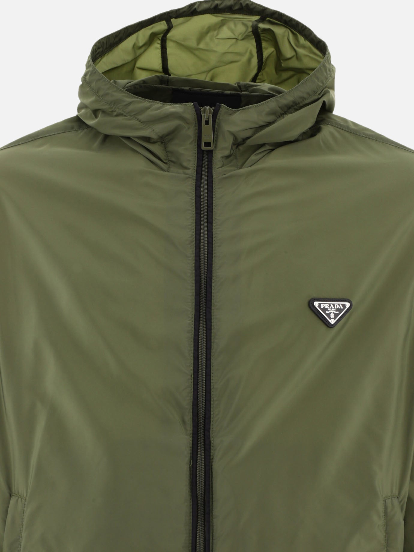 Windbreakers 100% polyamide  Green - Prada Men | PDP | VIETTI Online Store | Zoom-Modal_3
