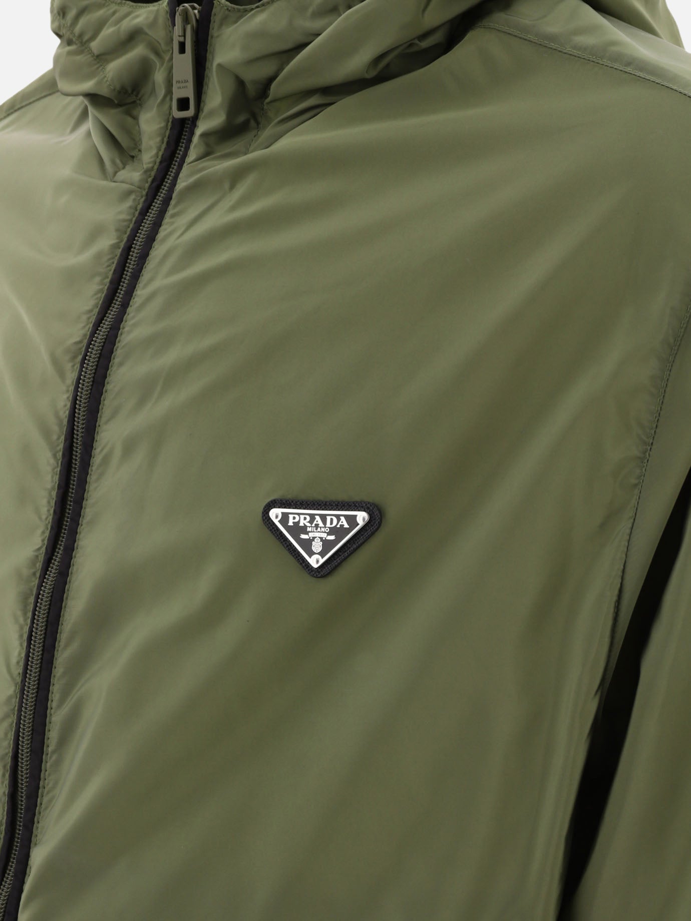 Windbreakers 100% polyamide  Green - Prada Men | PDP | VIETTI Online Store | Zoom-Modal_4
