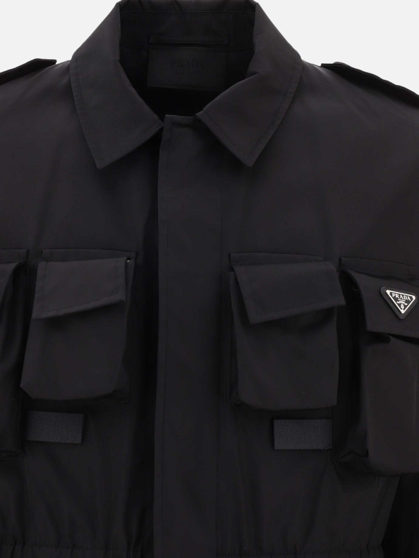 Quilted & Utility Jackets 100% polyamide  Black - Prada Men | PDP | VIETTI Online Store | Zoom-Modal_3
