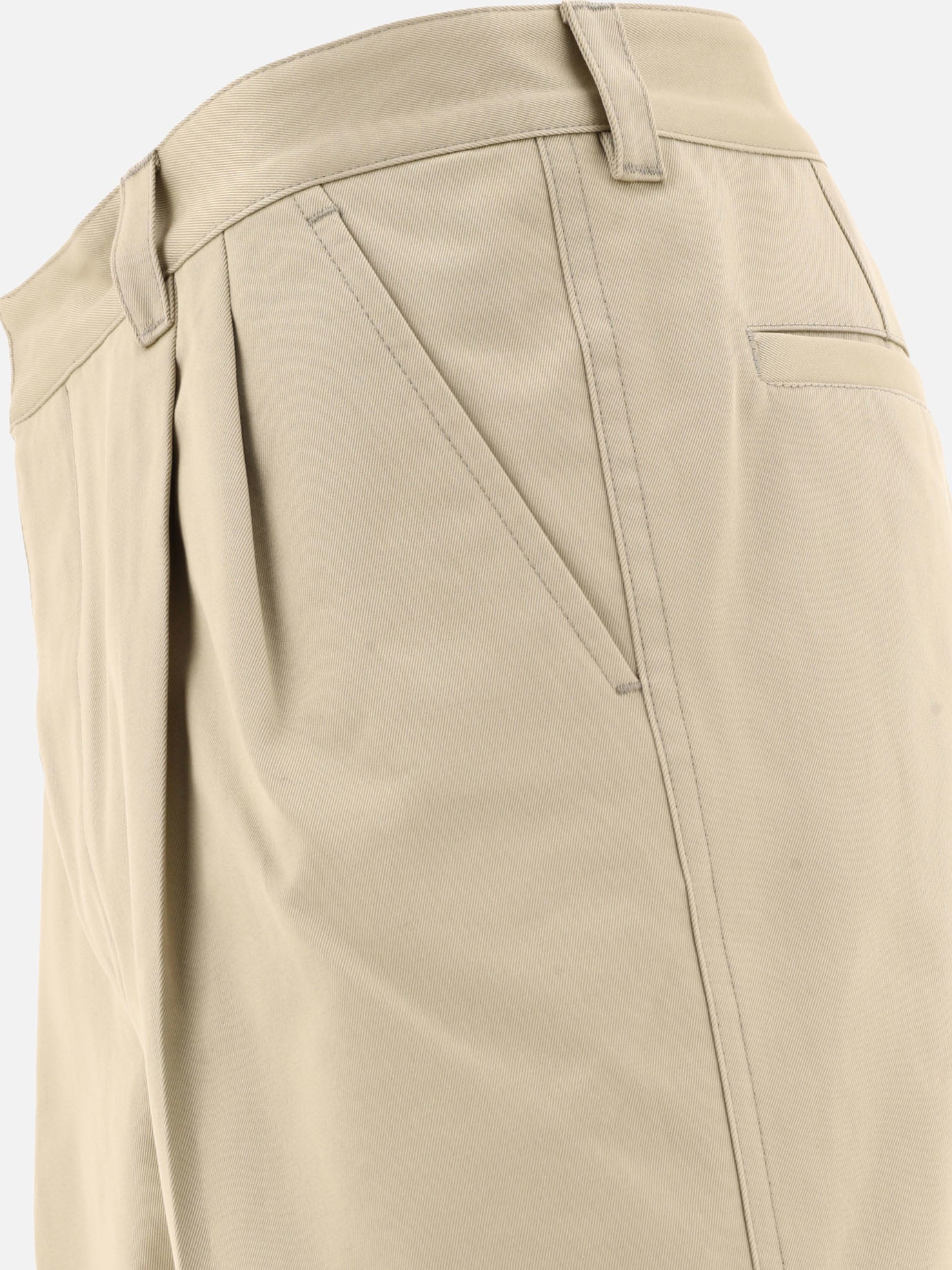 Gabardine shorts