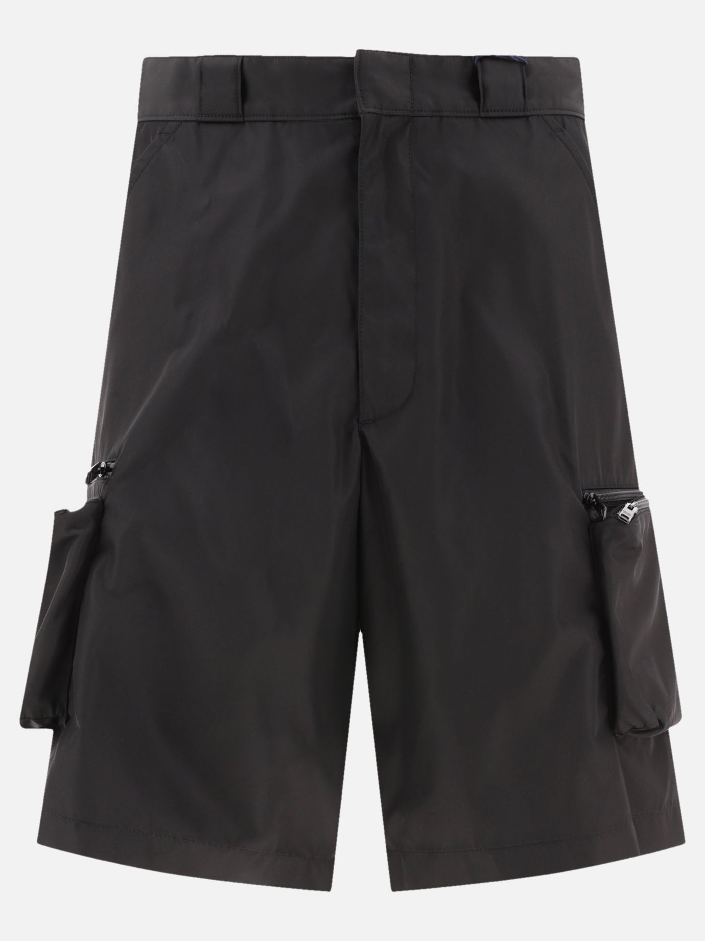Cargo shorts 100% polyamide  Black - Prada Men | PDP | VIETTI Online Store | Zoom-Modal
