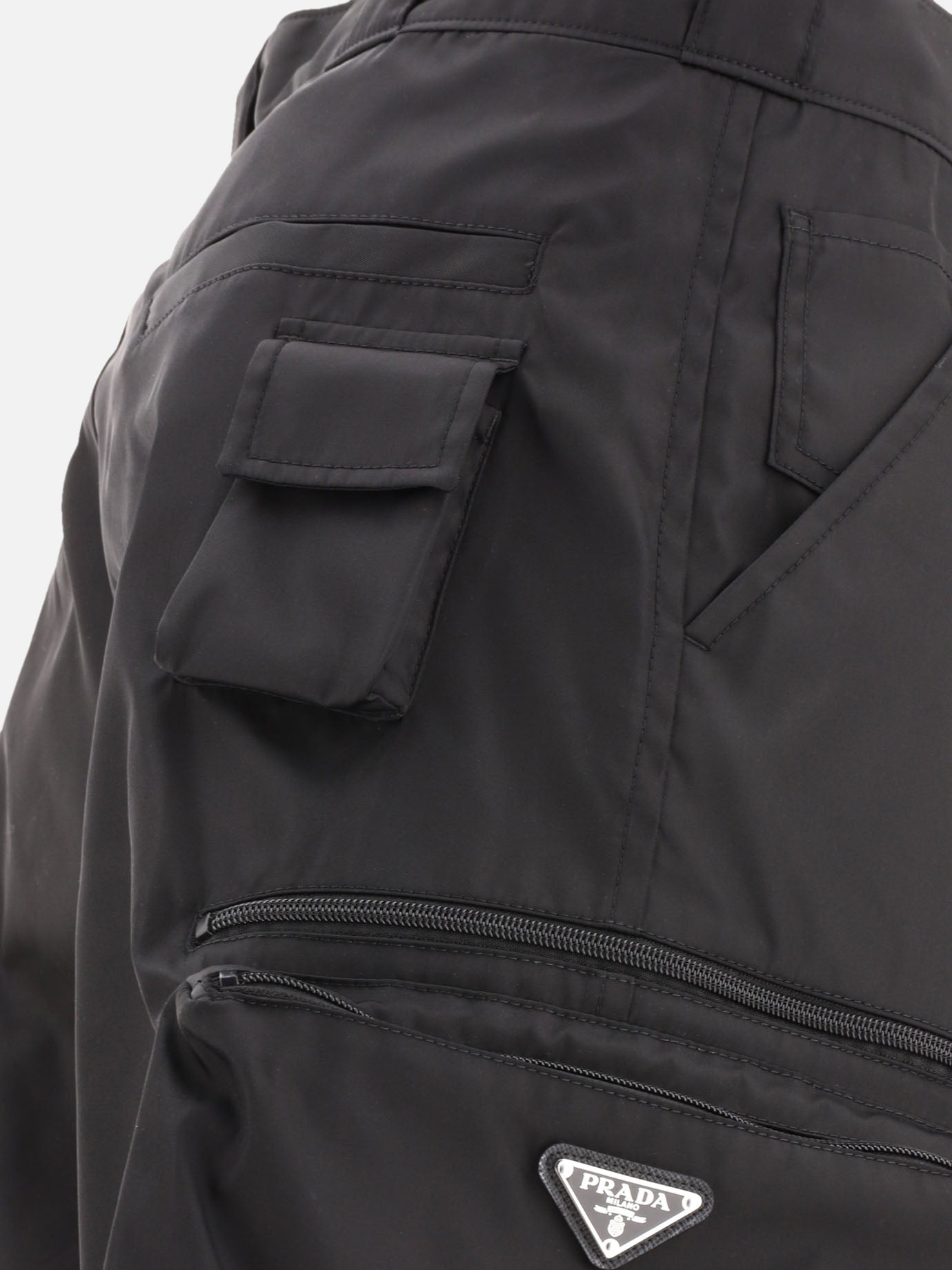 Cargo shorts 100% polyamide  Black - Prada Men | PDP | VIETTI Online Store | Zoom-Modal_4
