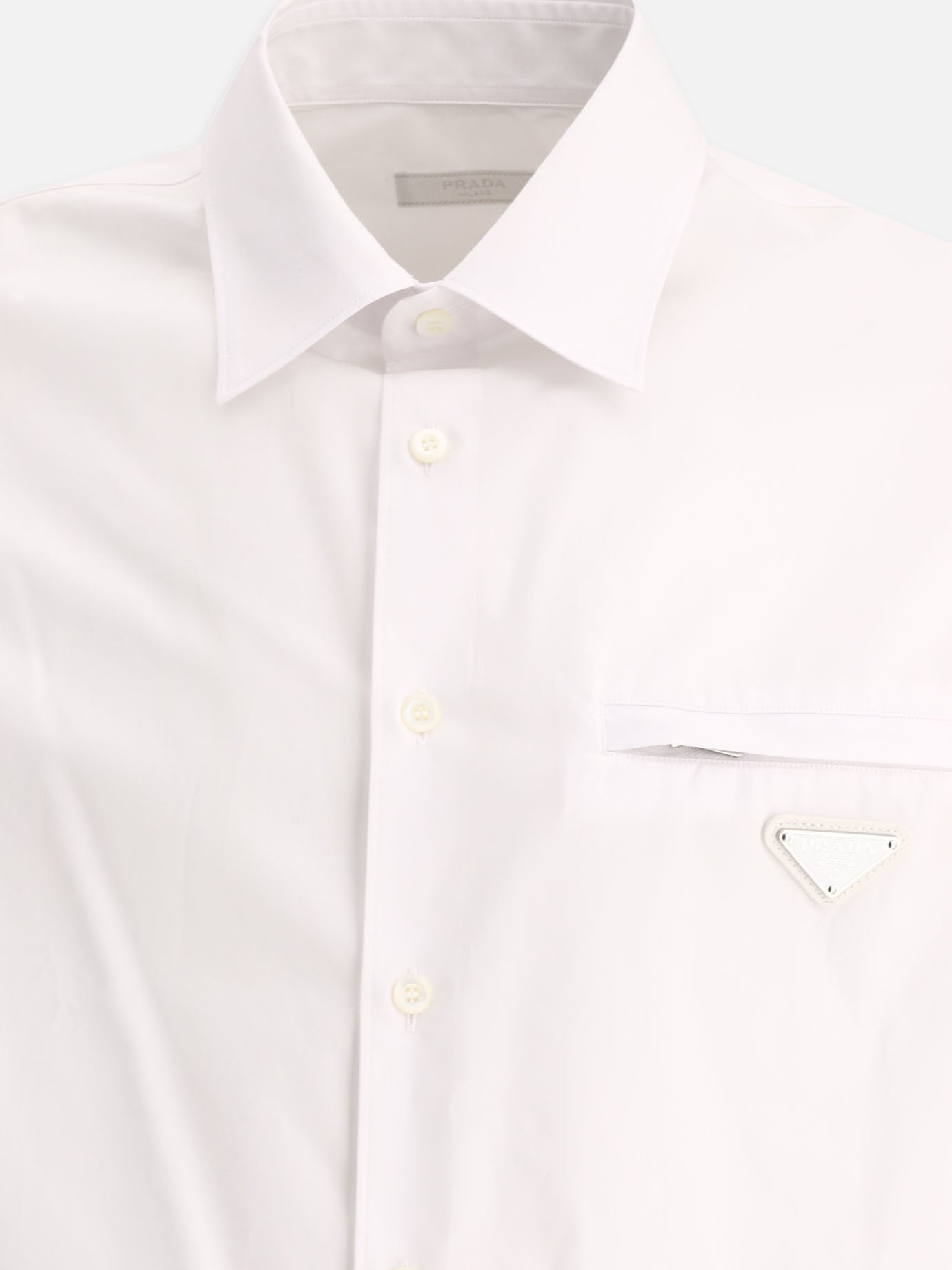 Casual shirts 100% cotton  White - Prada Men | PDP | VIETTI Online Store | thumbnail_3