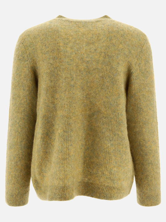 Cardigans 71% mohair 26% nylon 3% elastane  Green - Séfr Men | PLP | VIETTI Online Store | 2
