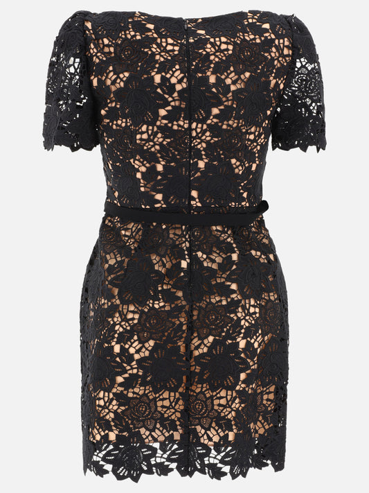 Mini dresses 100% polyester  Black - Self-portrait Women | PLP | VIETTI Online Store | 2
