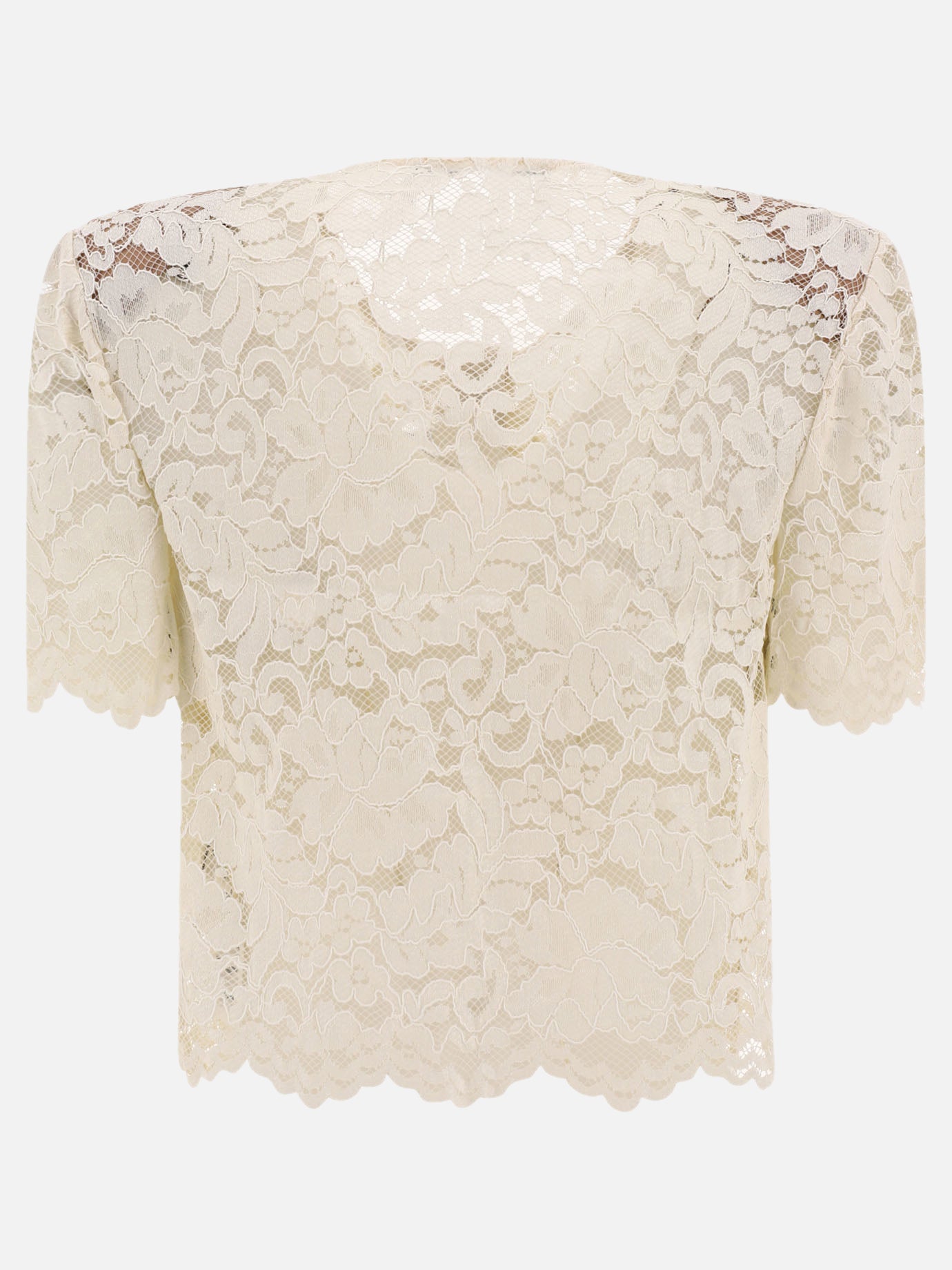 Casual tops 54% viscose 41% polyamide 5% polyester  Beige - Self-portrait Women | PDP | VIETTI Online Store | thumbnail_2
