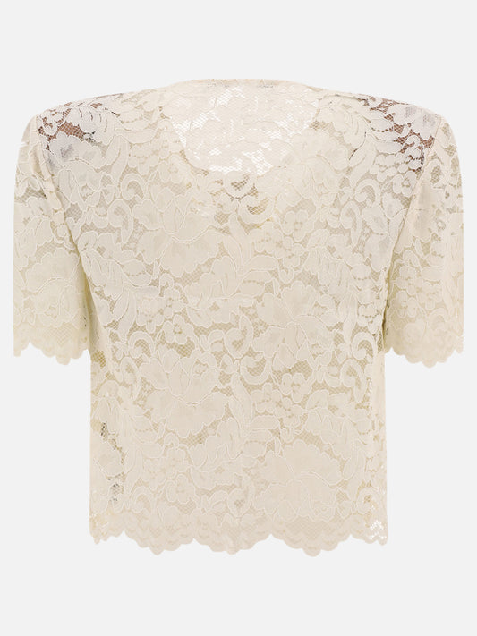 Casual tops 54% viscose 41% polyamide 5% polyester  Beige - Self-portrait Women | PLP | VIETTI Online Store | 2
