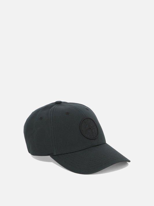 Baseball caps 100% cotton  Black - Stone Island Men | PLP | VIETTI Online Store | 2
