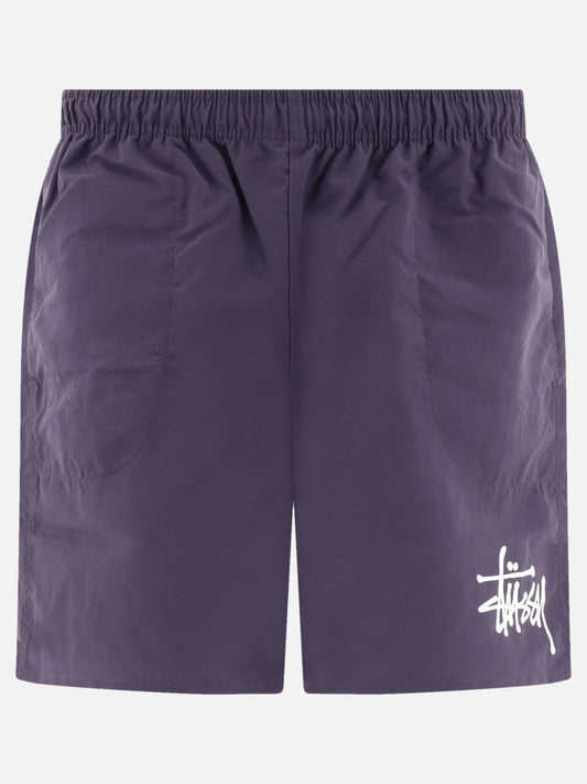 Stüssy "Big Basic" swim shorts Grey