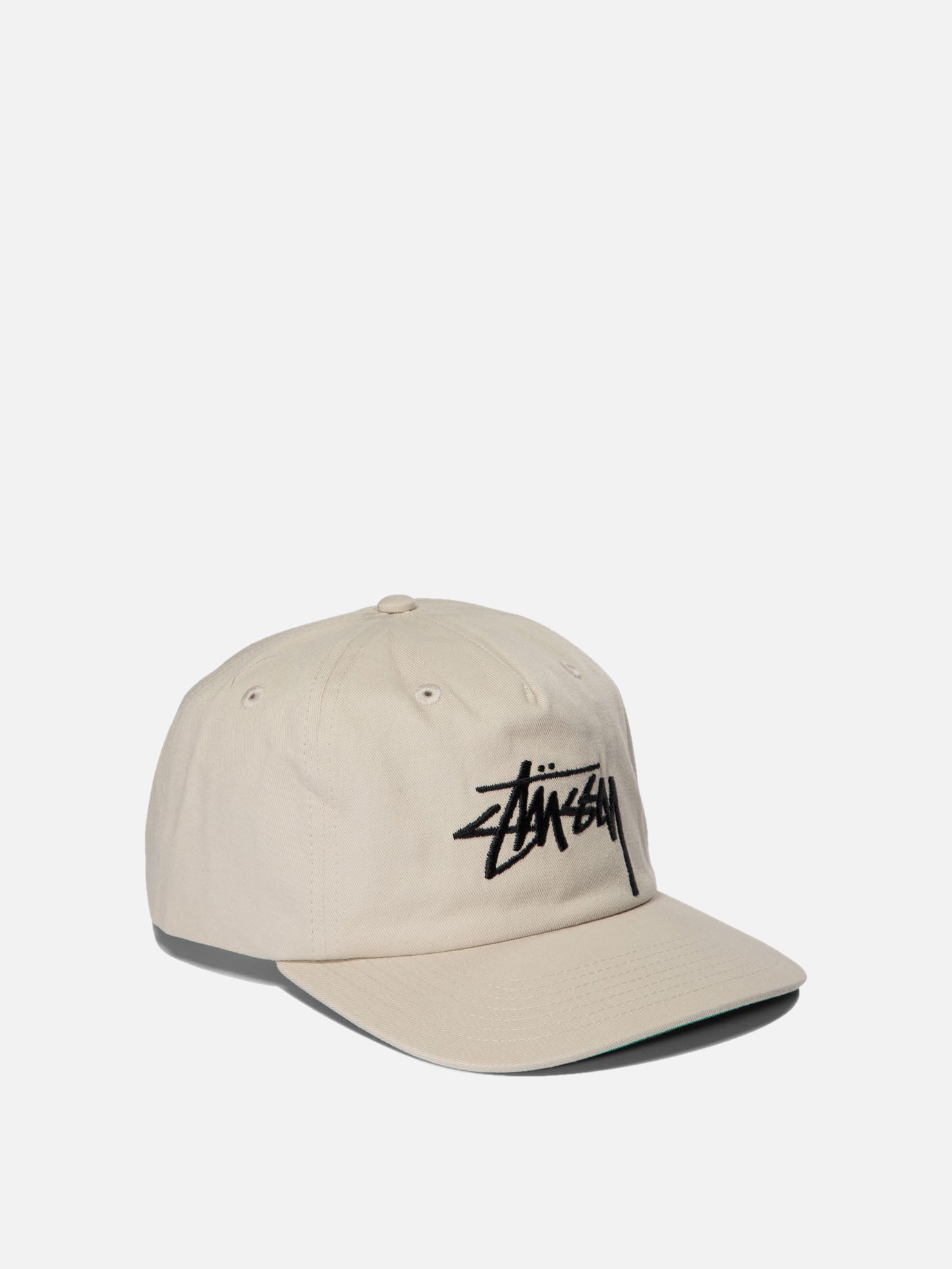 Stüssy "Mid-depth Big Stock Snapback" cap Beige