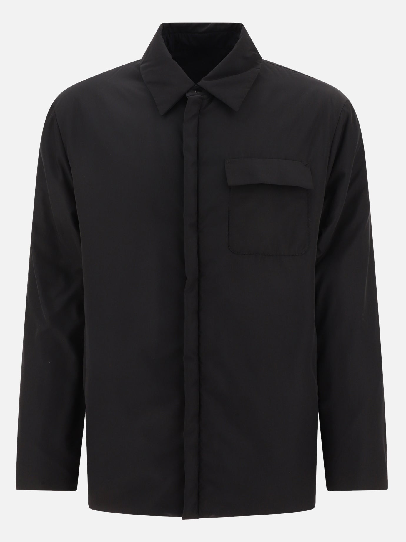 Overshirt jackets 100% polyamide - Padding: polyester  Black - Valentino Men | PDP | VIETTI Online Store | thumbnail_2