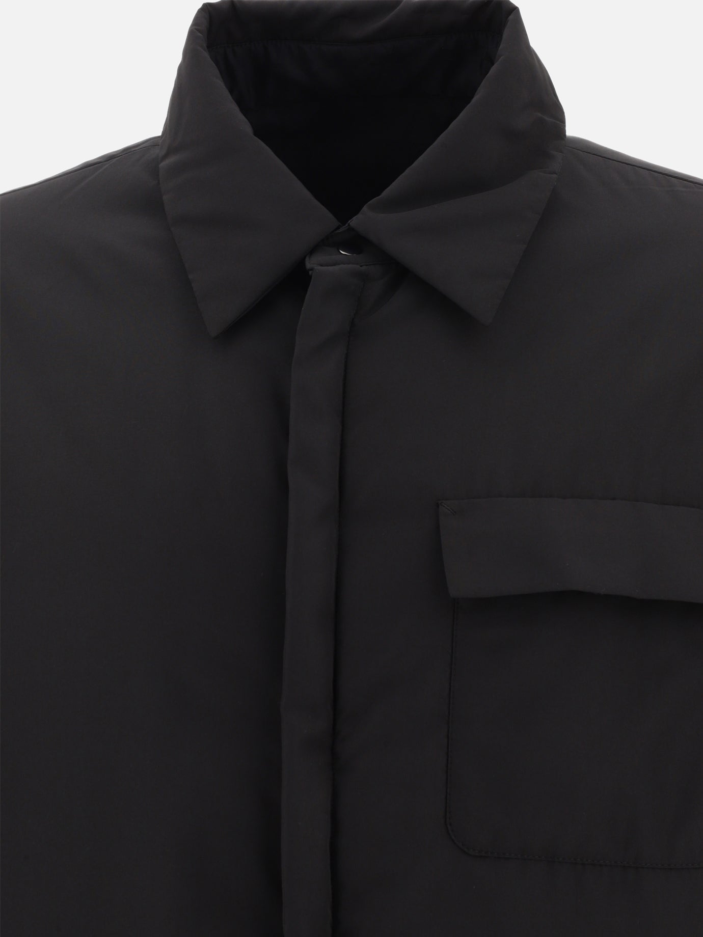 Overshirt jackets 100% polyamide - Padding: polyester  Black - Valentino Men | PDP | VIETTI Online Store | thumbnail_6