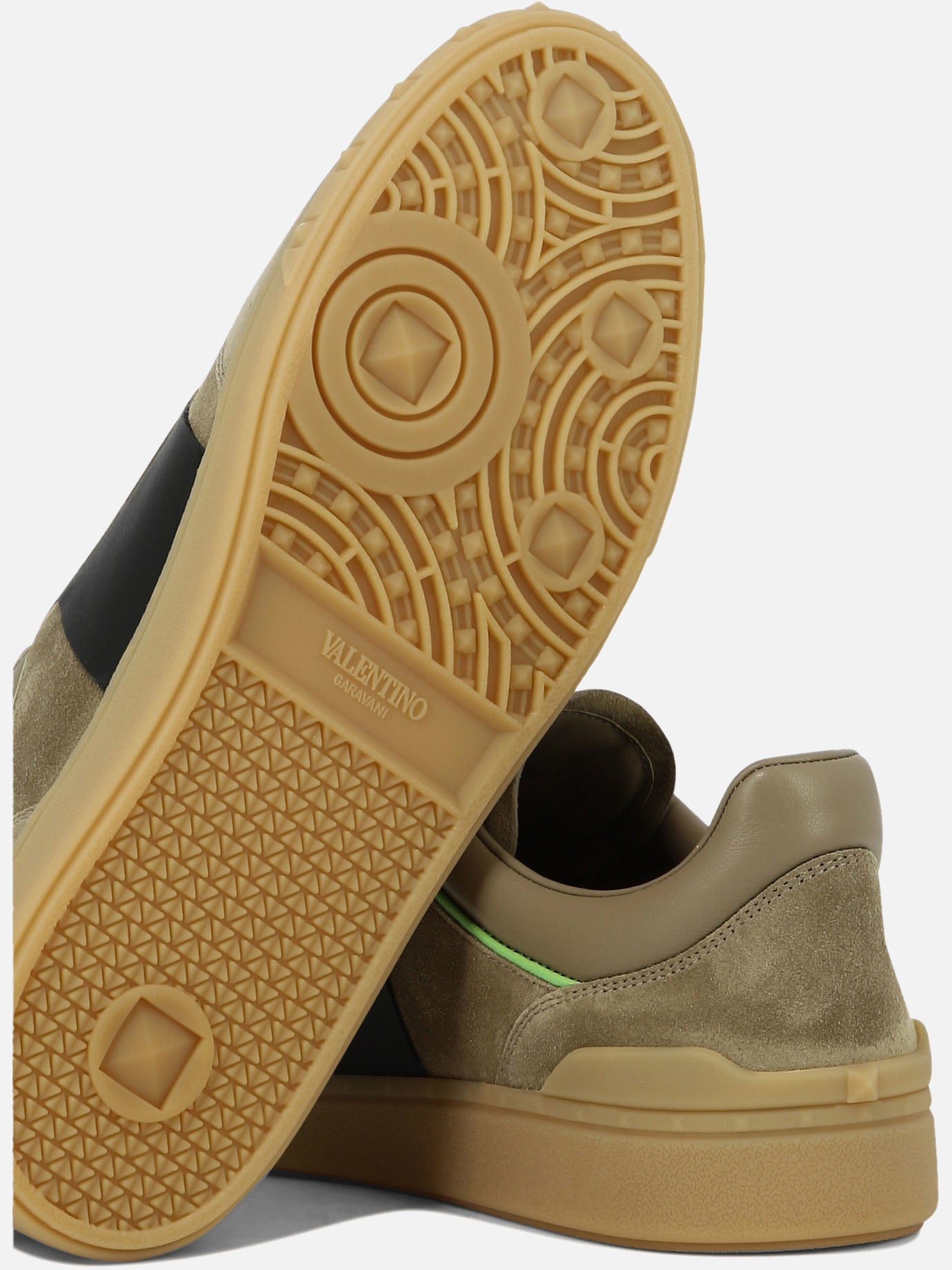 Low top sneakers 100% suede - 100% rubber  Beige - Valentino Garavani Men | PDP | VIETTI Online Store | thumbnail_5