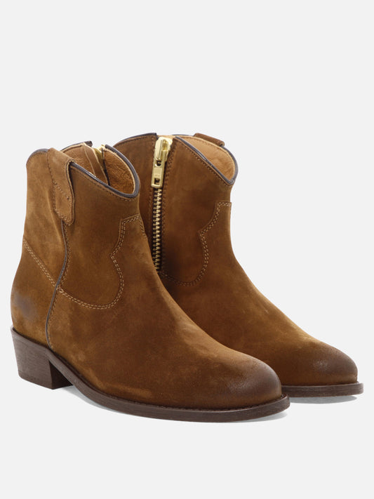Cowboy 100% suede - 100% leather  Brown - Via Roma 15 Women | PLP | VIETTI Online Store | 2
