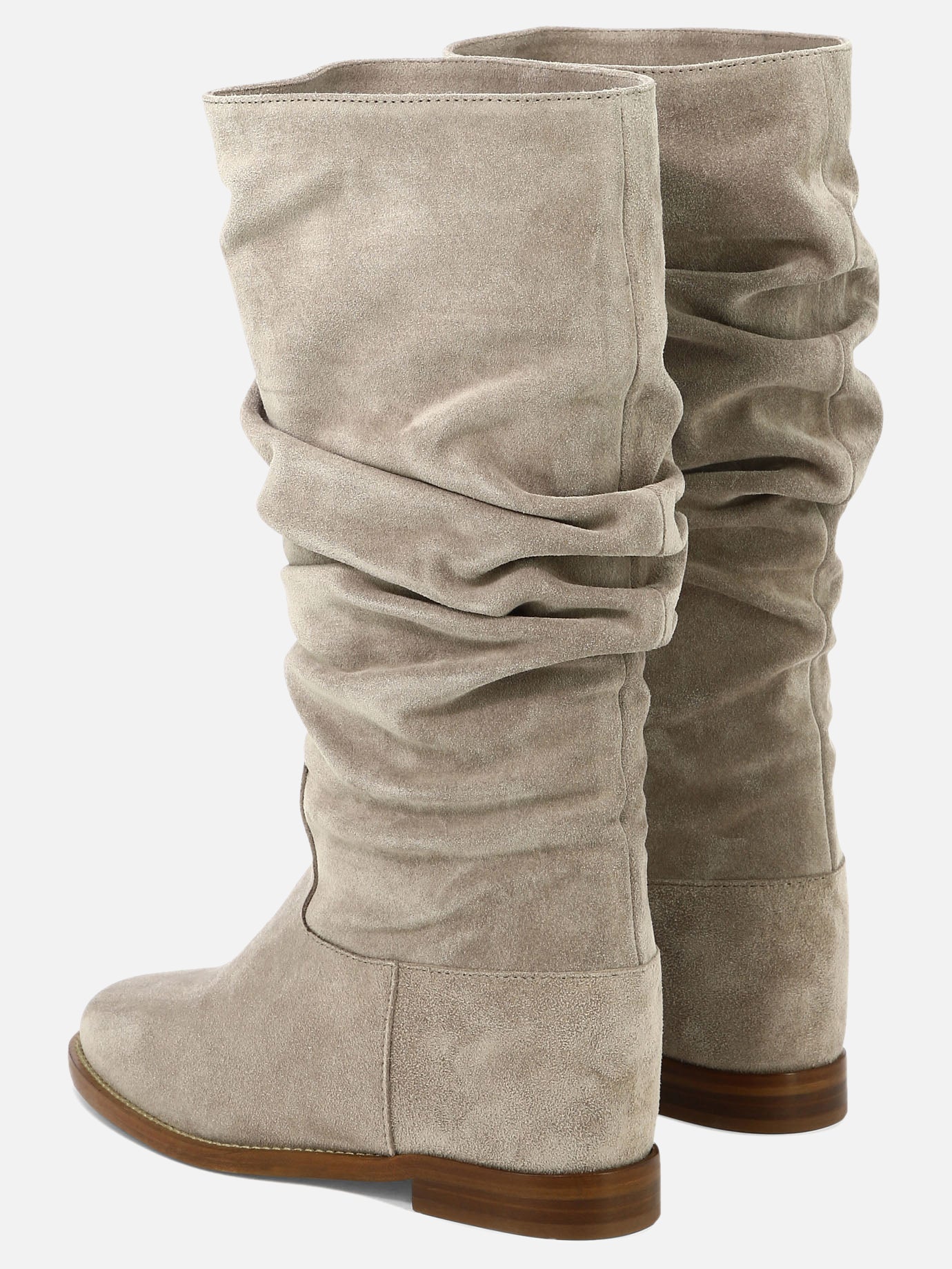 Via Roma 15 Suede boots Grey