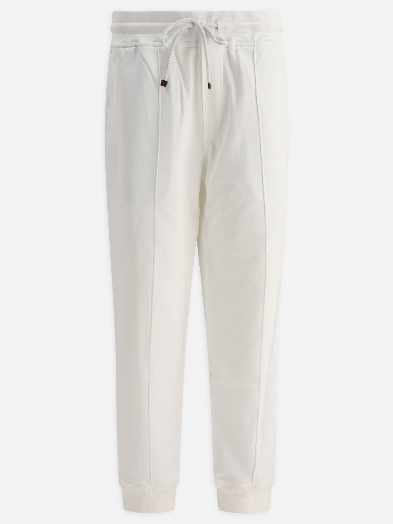 Joggers with Crête detail and elasticated cuffs