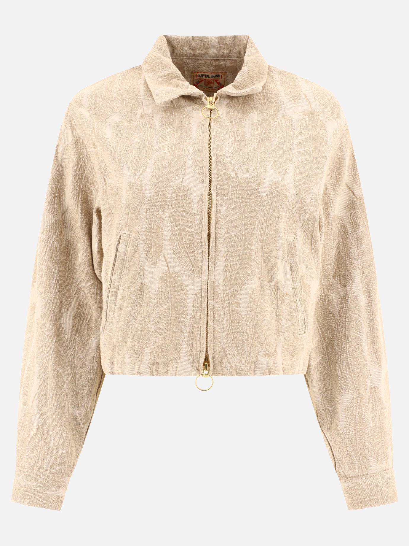 KAPITAL "Magpie Drizzler" jacket Beige