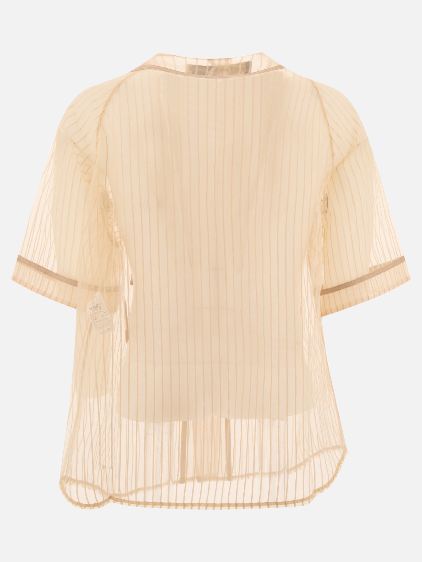 KAPITAL "Sheer Great Kountry" shirt Beige