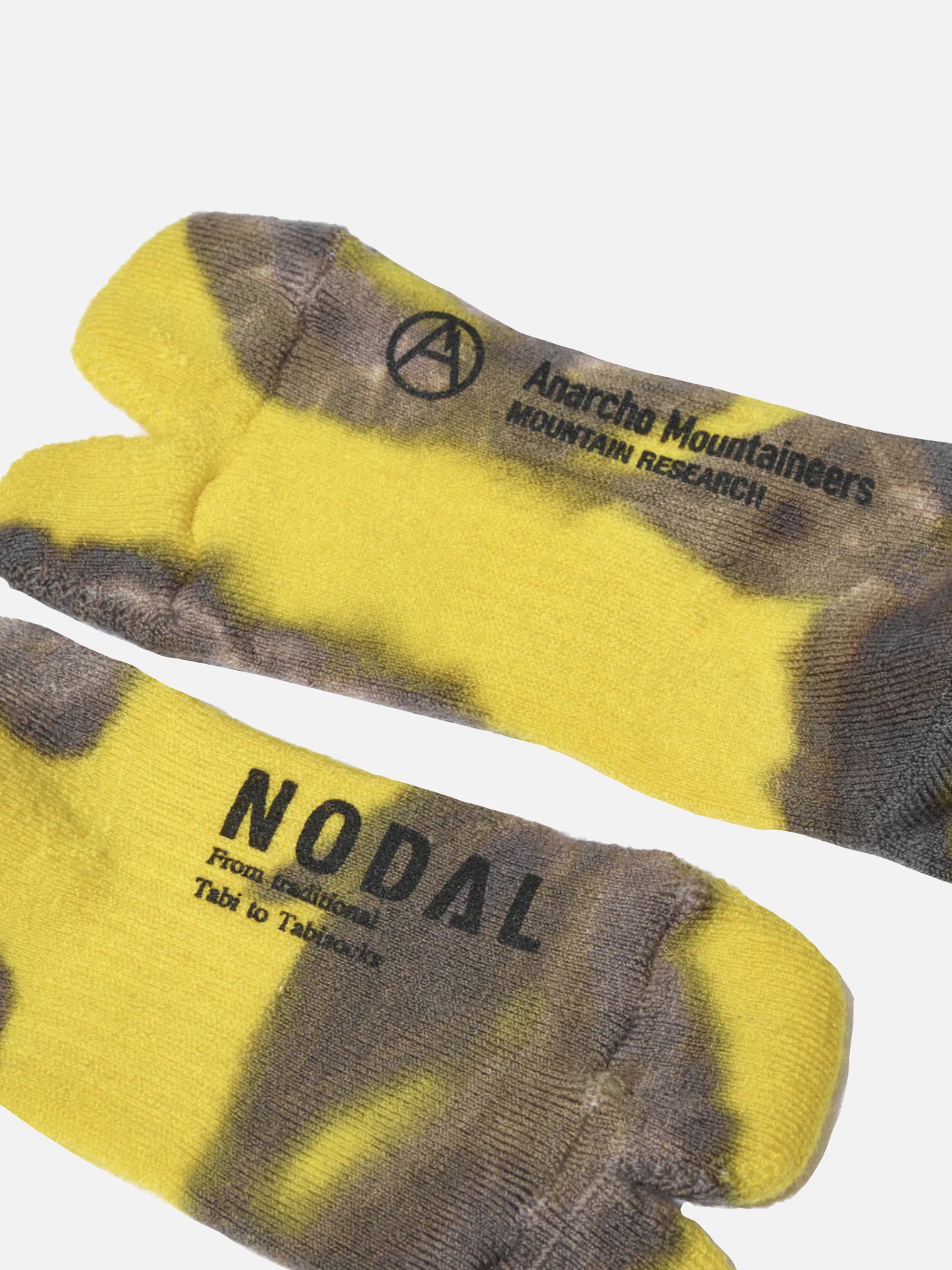 "Tie Dye Tabi" socks