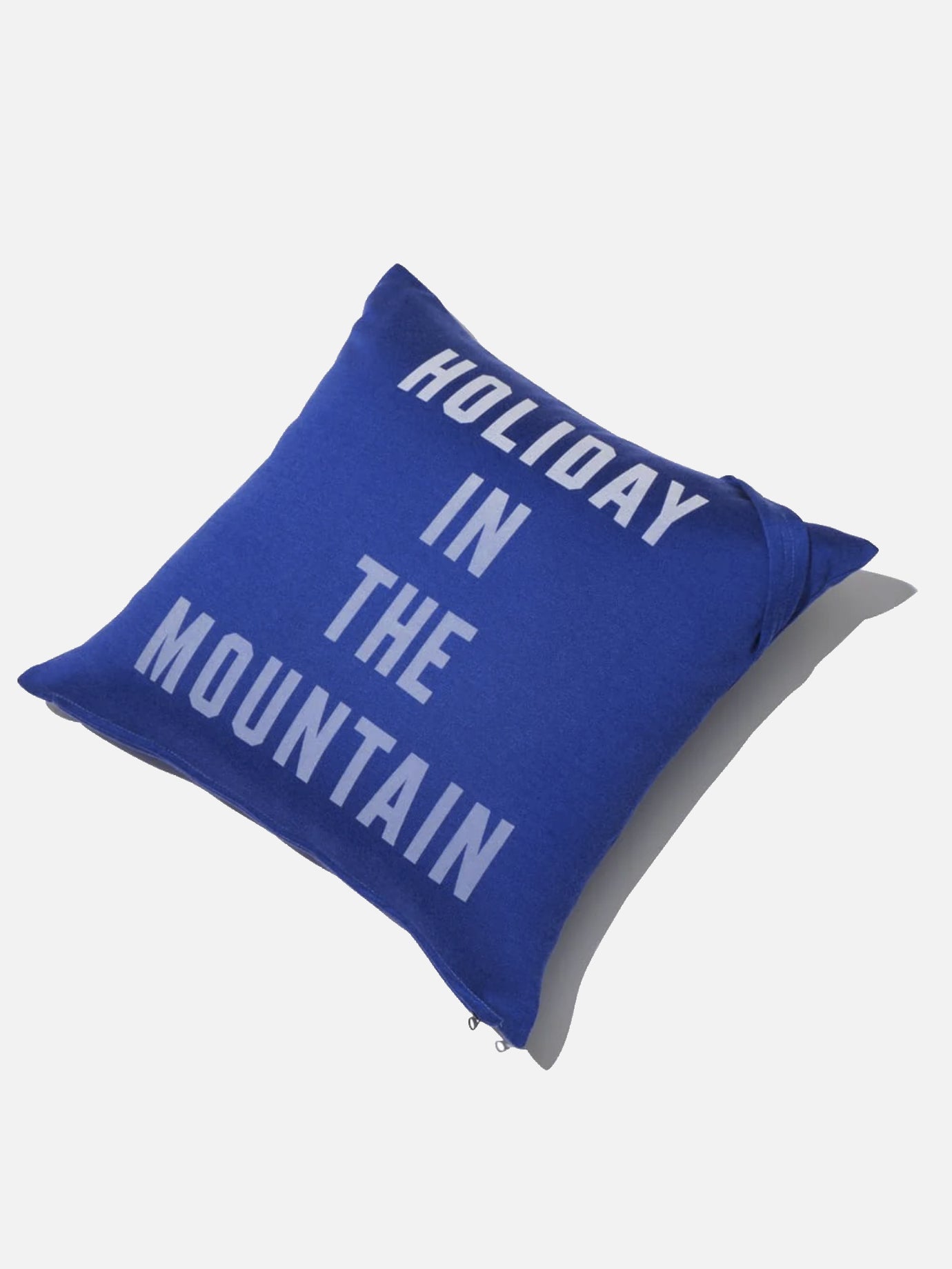 Mountain Research "H.I.T.M." cushion Blue