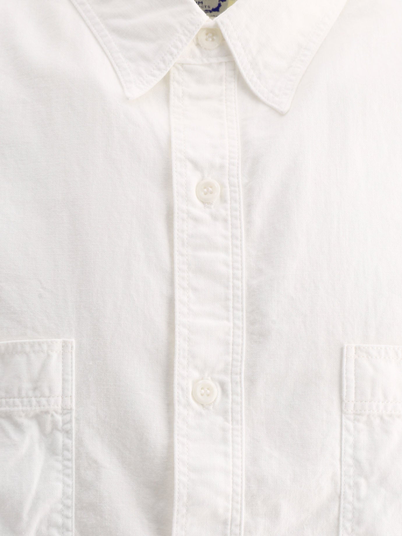 OrSlow "Chambray Work" shirt White