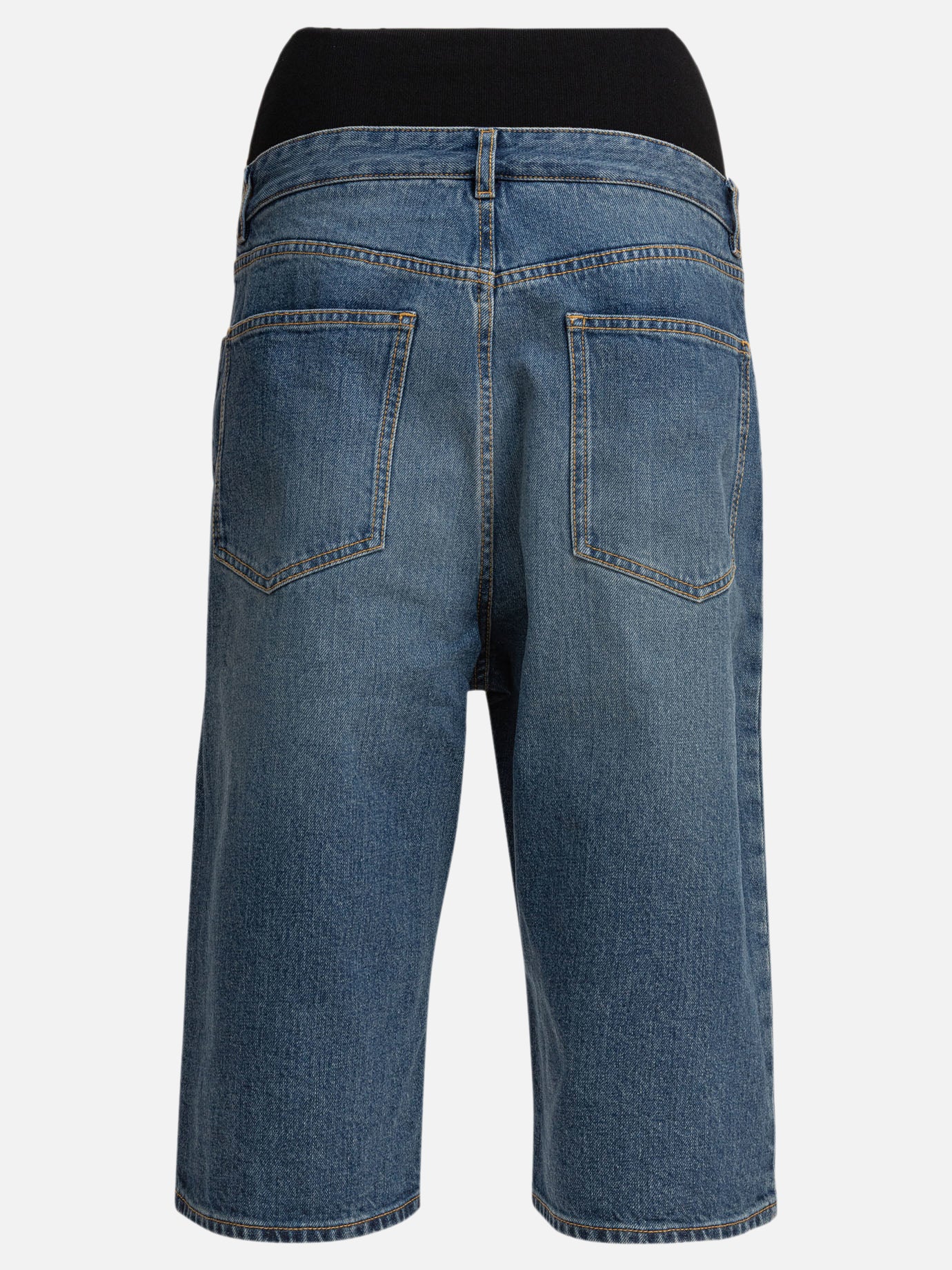 Five pockets shorts Denim  Blue - Alaïa Women | PDP | VIETTI Online Store | thumbnail_2