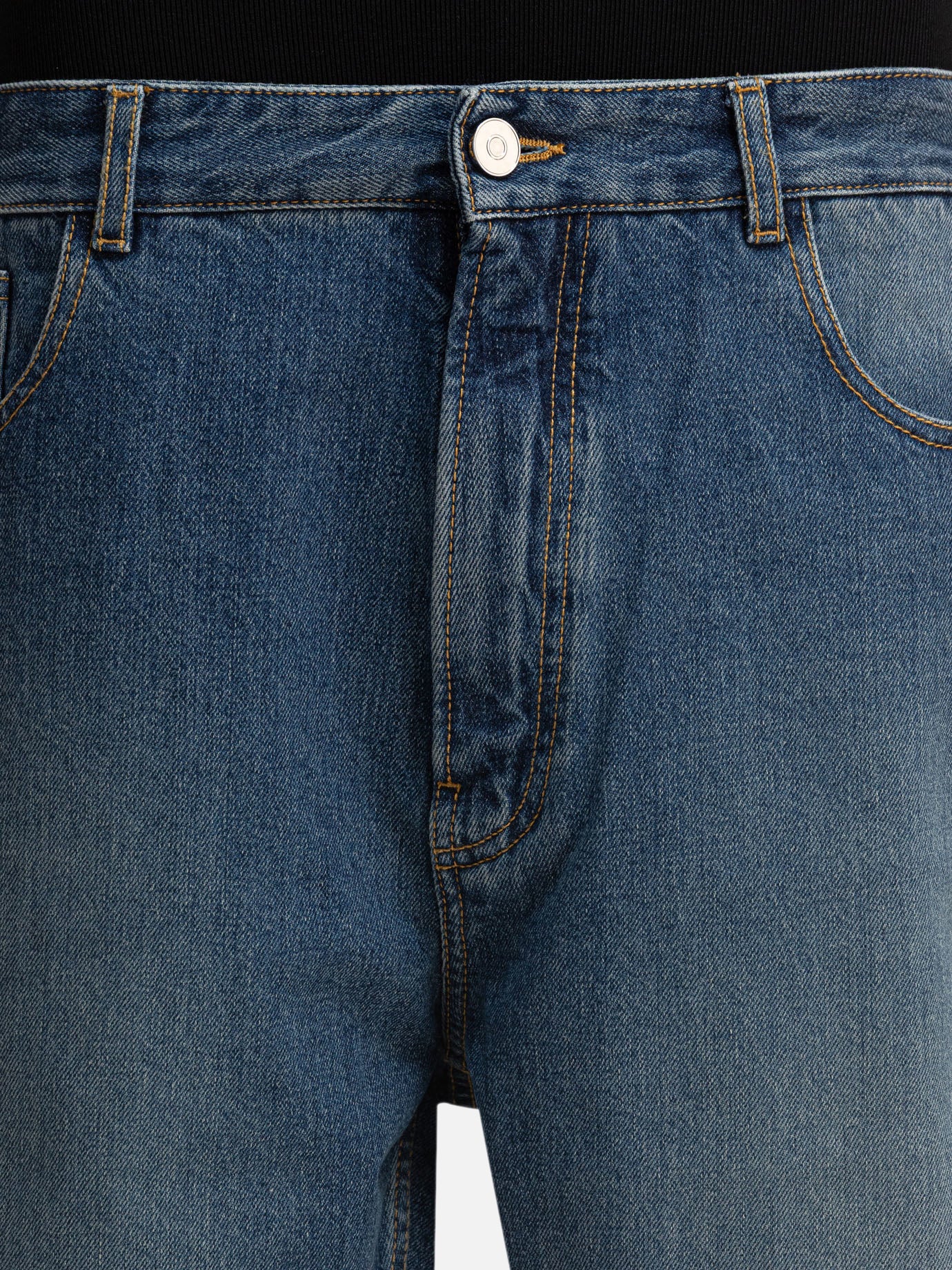 Five pockets shorts Denim  Blue - Alaïa Women | PDP | VIETTI Online Store | thumbnail_3