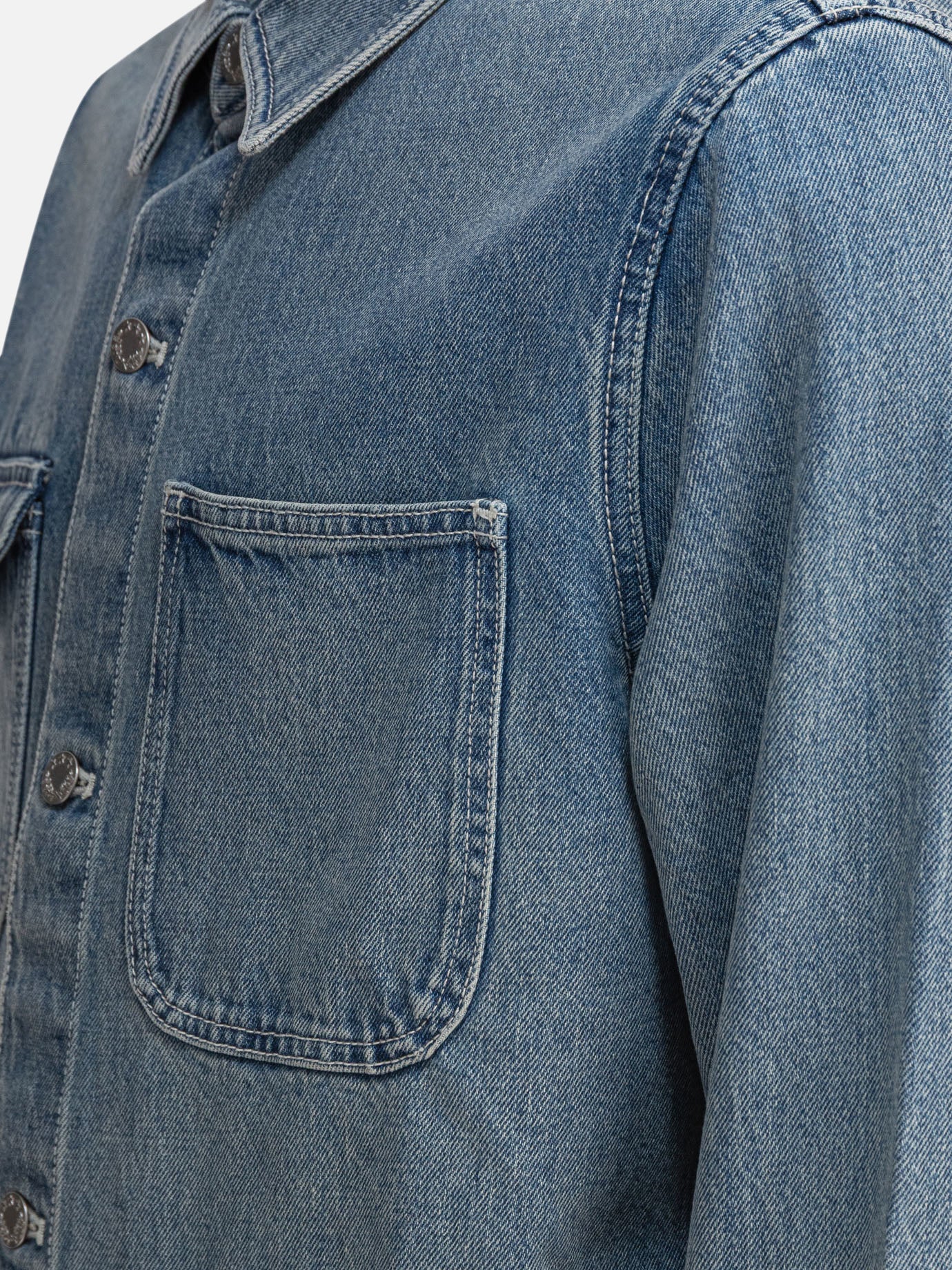 Denim jackets Denim  Light blue - Alex Mill Men | PDP | VIETTI Online Store | thumbnail_4