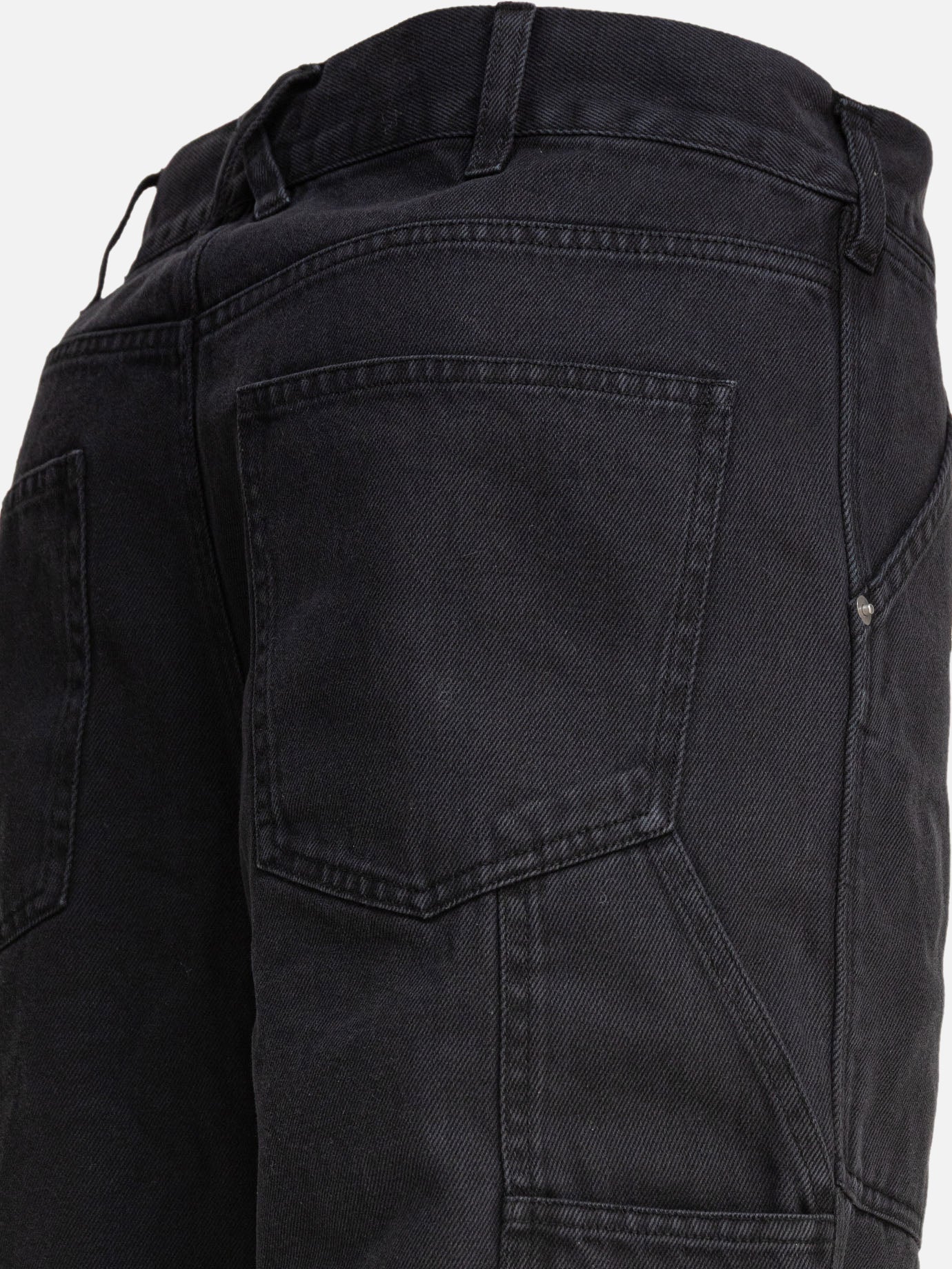 Work pants Denim  Black - Alex Mill Men | PDP | VIETTI Online Store | Zoom-Modal_4
