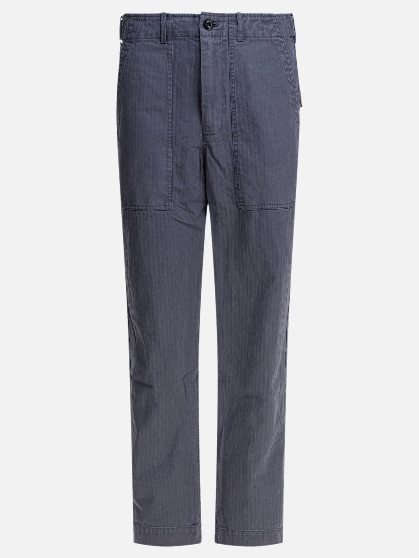 Leisure trousers Solid colour  Blue - Alex Mill Men | PDP | VIETTI Online Store | Zoom-Modal
