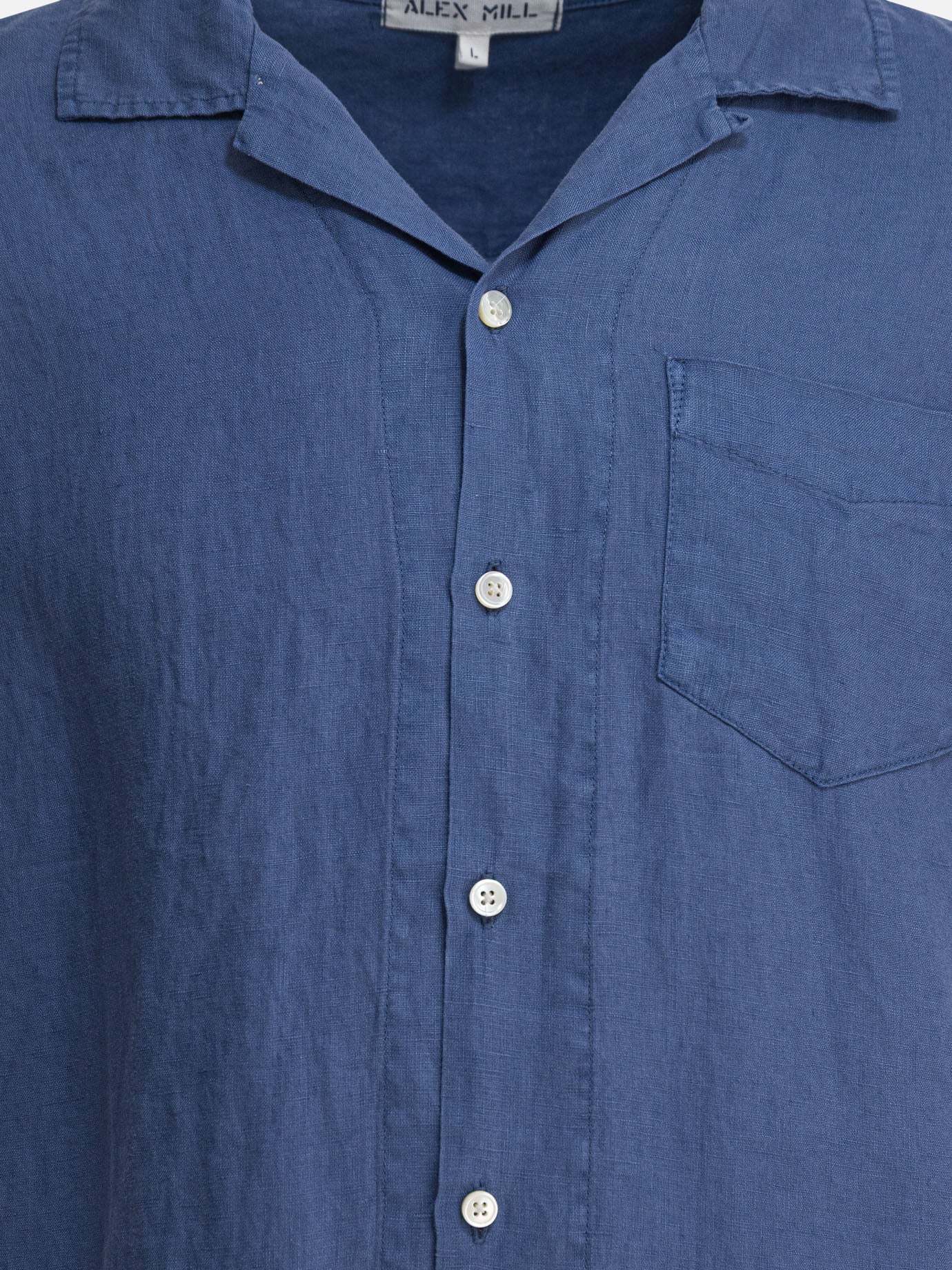 Casual shirts Solid colour  Light blue - Alex Mill Men | PDP | VIETTI Online Store | thumbnail_3