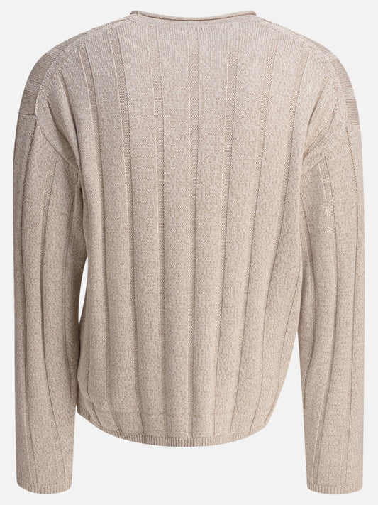 Crewneck sweaters Solid colour  Beige - Alex Mill Men | PLP | VIETTI Online Store | 2
