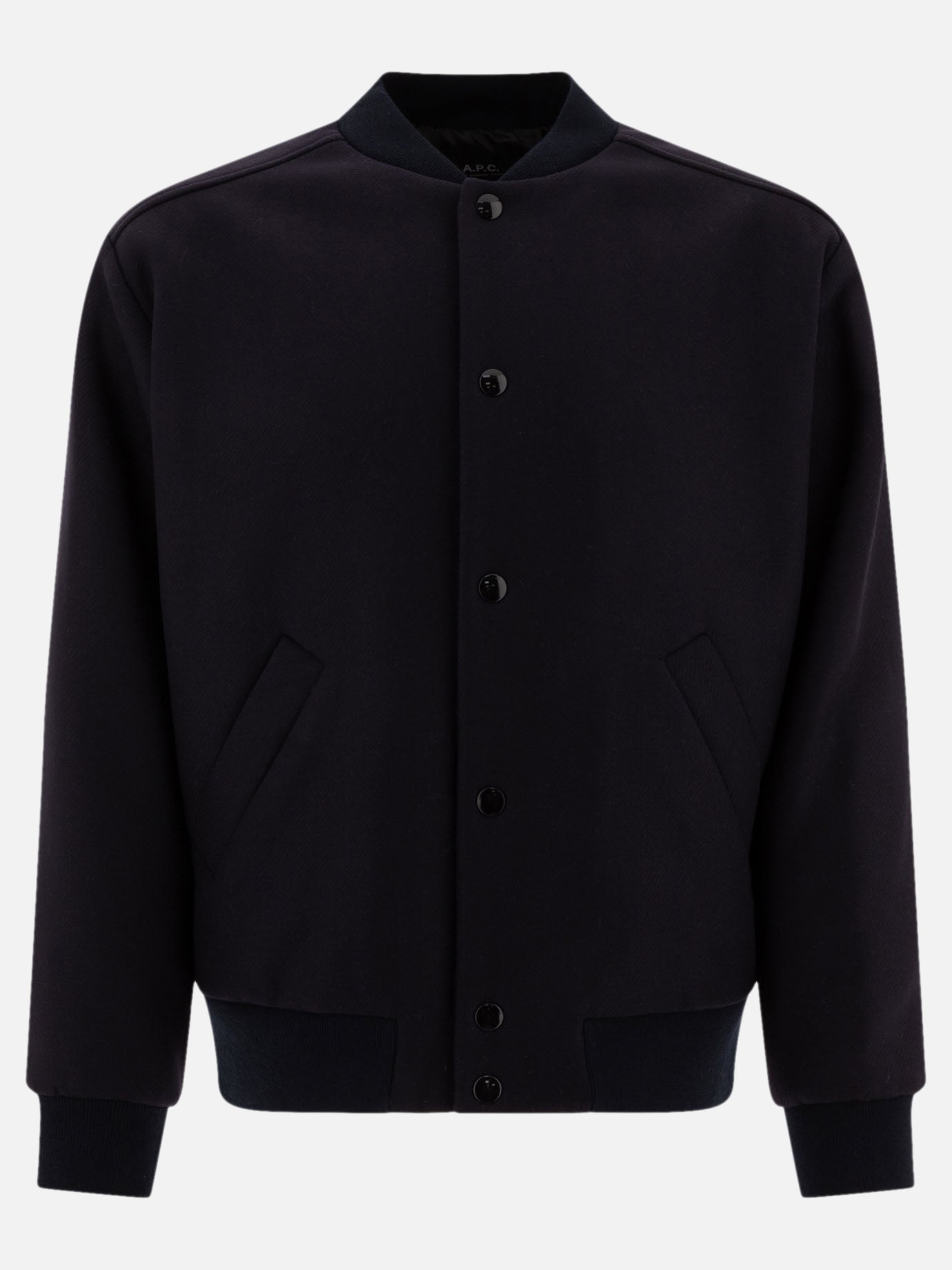 Bomber jackets Solid colour  Blue - A.P.C. Men | PDP | VIETTI Online Store | Zoom-Modal
