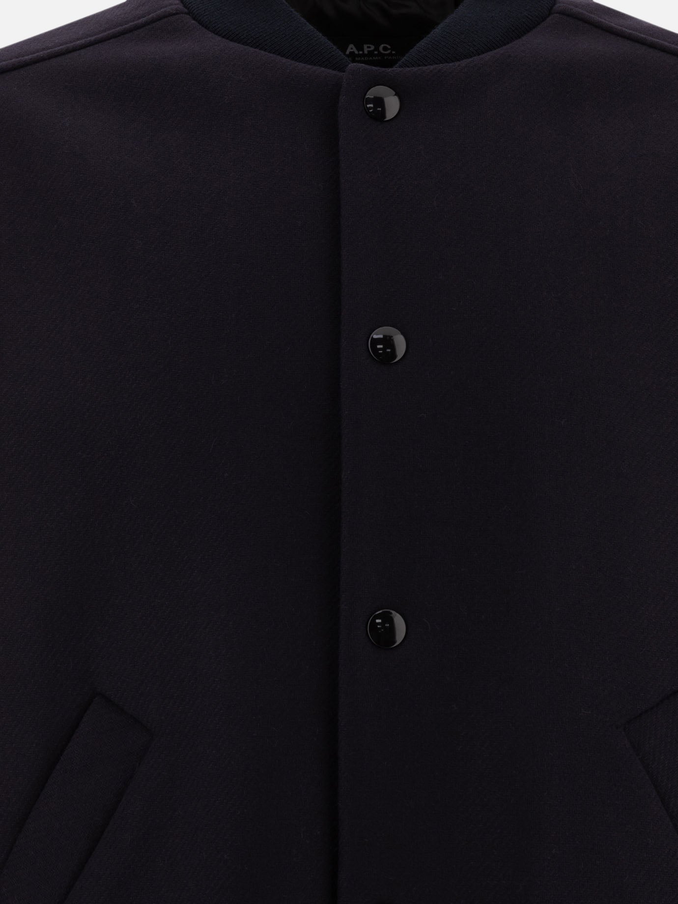 Bomber jackets Solid colour  Blue - A.P.C. Men | PDP | VIETTI Online Store | Zoom-Modal_3
