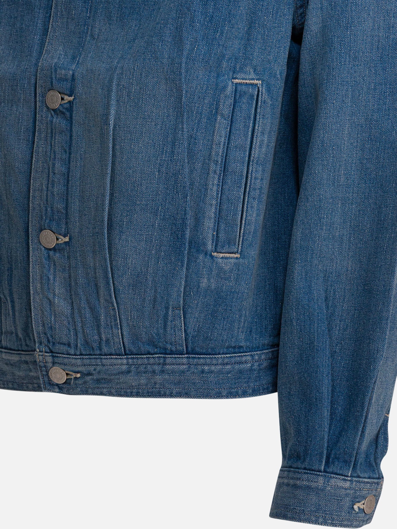 Quilted & Utility Jackets Solid colour  Light blue - Auralee Men | PDP | VIETTI Online Store | Zoom-Modal_4
