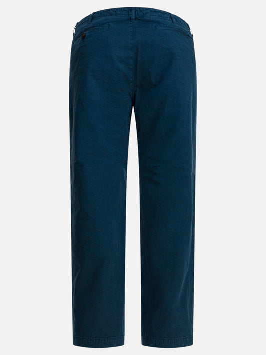 Leisure trousers Solid colour  Blue - Auralee Men | PDP | VIETTI Online Store | 2
