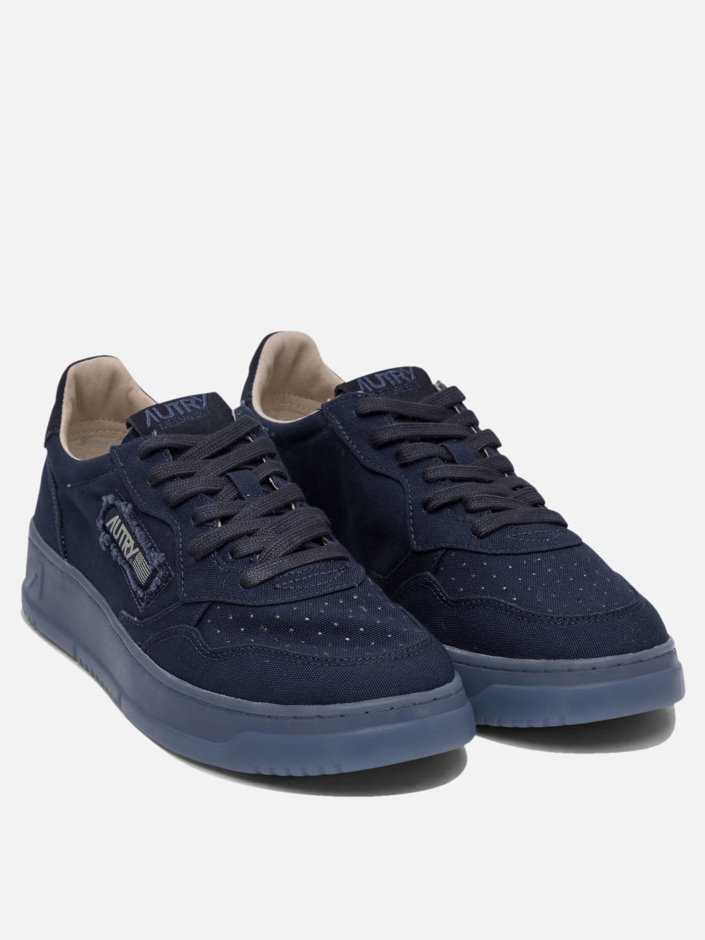 Low top sneakers 100% cow leather - 100% rubber  Blue - Autry Men | PDP | VIETTI Online Store | thumbnail_2