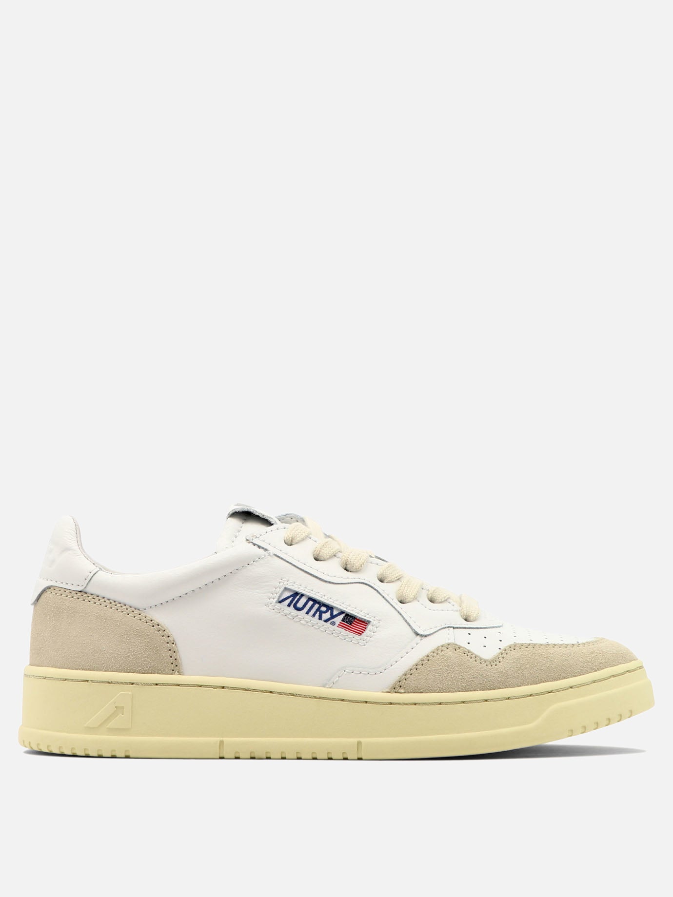 Low top sneakers 100% cow leather - 100% rubber  White - Autry Men | PDP | VIETTI Online Store | thumbnail