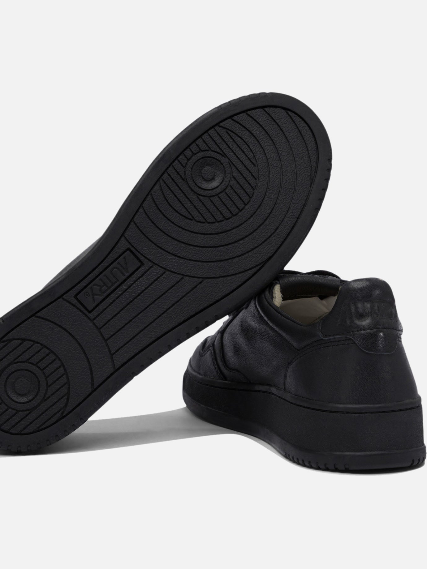 Low top sneakers 100% cow leather - 100% rubber  Black - Autry Men | PDP | VIETTI Online Store | thumbnail_5