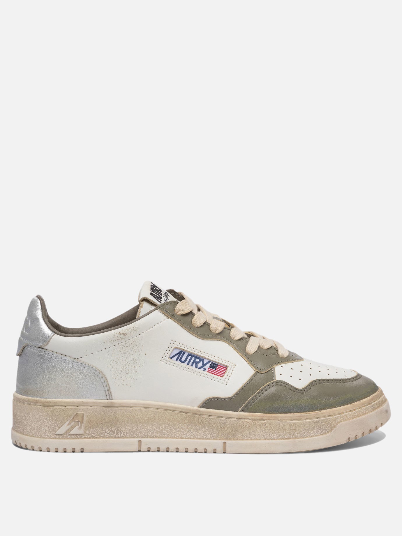 Autry &quot;Medalist Low Super Vintage&quot; Sneakers 12925776_40 Green thumbnail_1