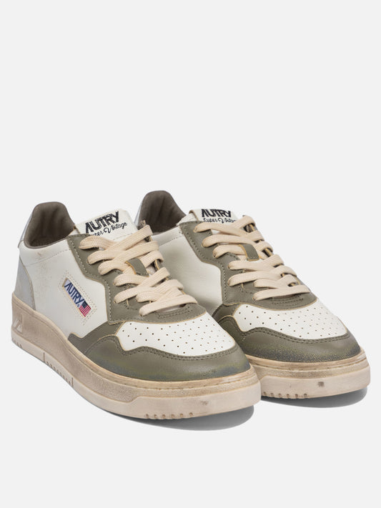 Autry "Medalist Low Super Vintage" Sneakers 12925776_40 Green 2