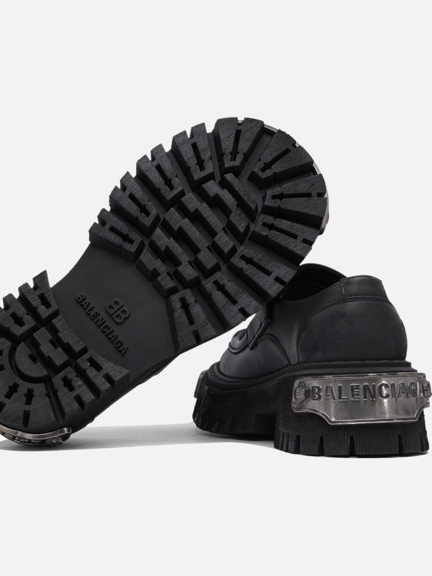 Loafers 100% calf leather - 100% rubber  Black - Balenciaga Women | PDP | VIETTI Online Store | thumbnail_5
