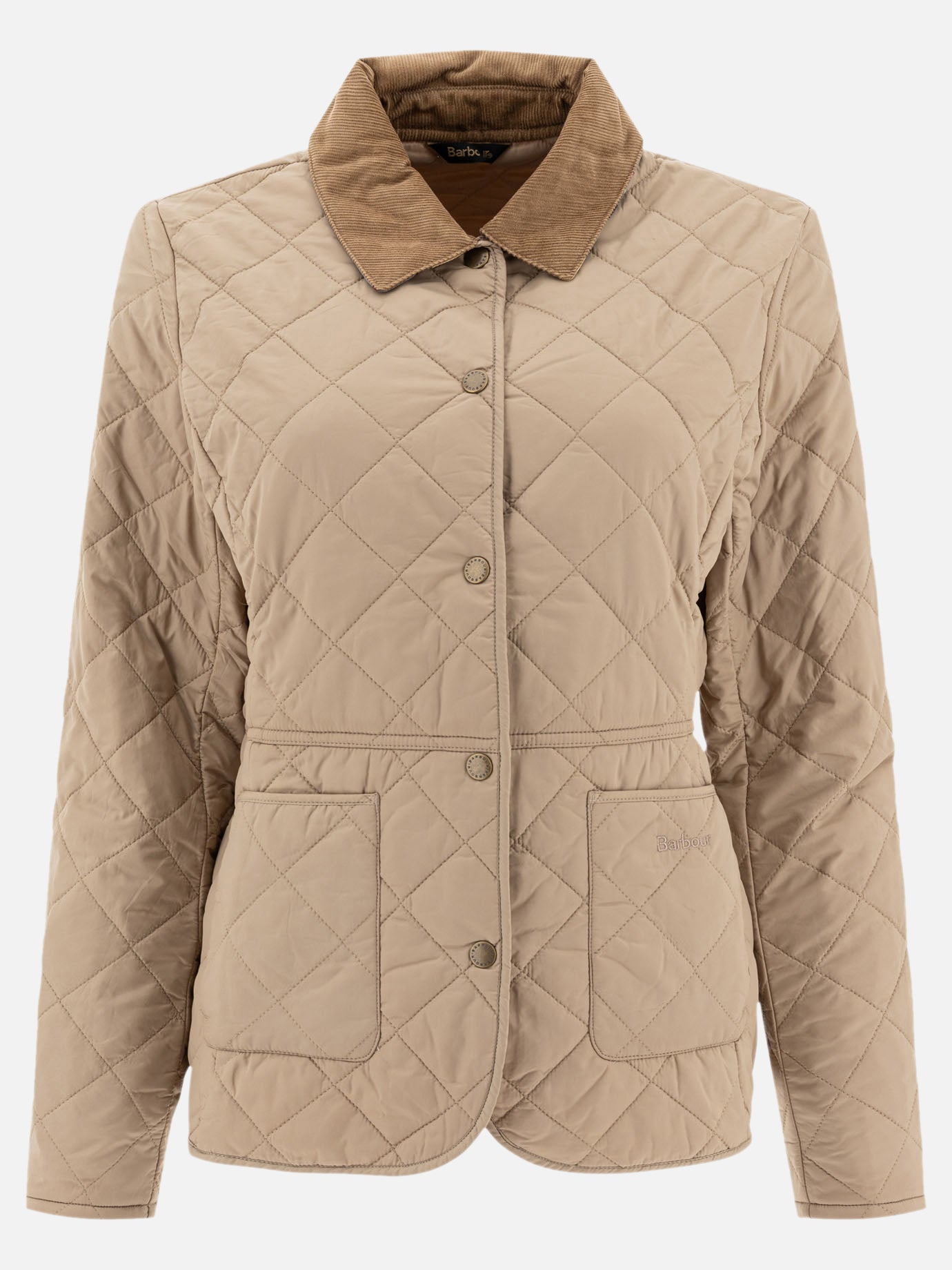 Quilted & Utility Jackets Solid colour  Beige - Barbour Women | PDP | VIETTI Online Store | thumbnail