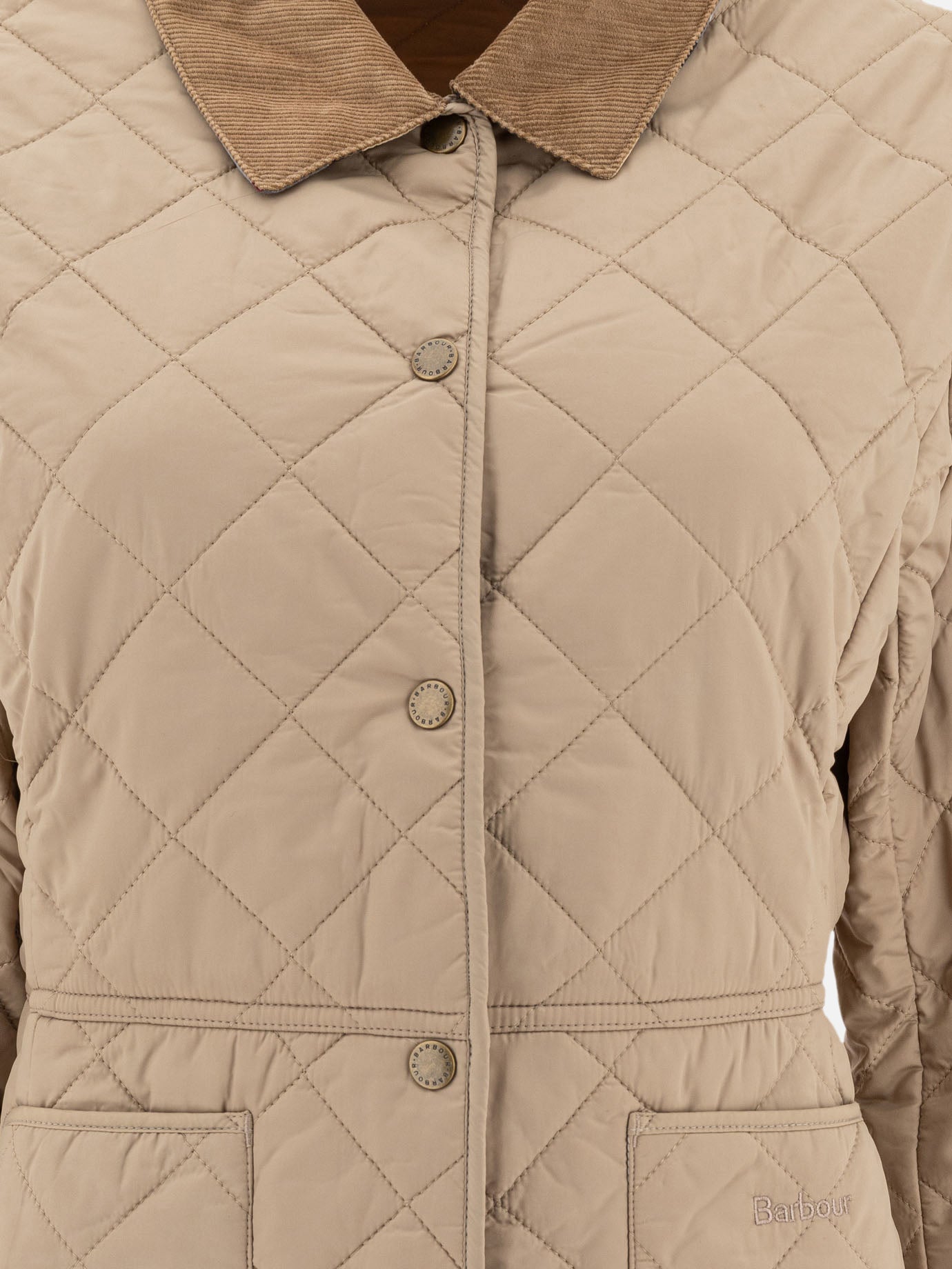 Quilted & Utility Jackets Solid colour  Beige - Barbour Women | PDP | VIETTI Online Store | thumbnail_3